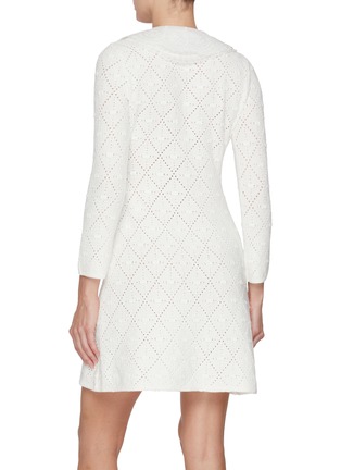 背面 - 点击放大 - SELF-PORTRAIT - Bib Knit Mini Dress
