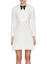 首图 - 点击放大 - SELF-PORTRAIT - Bib Knit Mini Dress