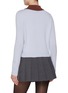 背面 - 点击放大 - SELF-PORTRAIT - Contrast Collar Knit Top