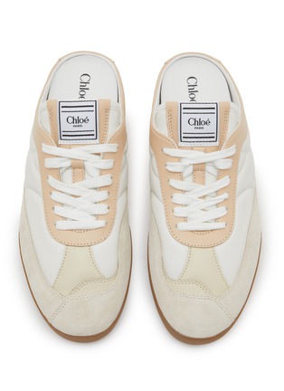 细节 - 点击放大 - CHLOÉ - Kick Sabot Leather Suede Women's Sneakers