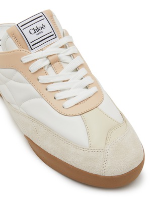 细节 - 点击放大 - CHLOÉ - Kick Sabot Leather Suede Women's Sneakers