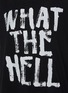  - R13 - What The Hell Print Relaxed Cotton Cashmere T-Shirt