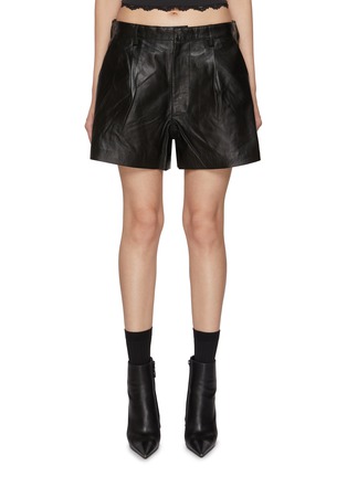 首图 - 点击放大 - R13 - Wide Leg Leather Shorts