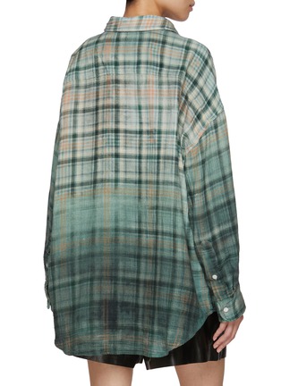 背面 - 点击放大 - R13 - Gradient Checkered Cotton Work Shirt