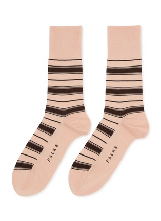 首图 - 点击放大 - FALKE - Shirtline Stripes Crew Socks