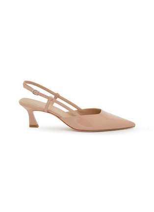 首图 - 点击放大 - STUART WEITZMAN - Vinnie 50 Patent Leather Slingback Pumps
