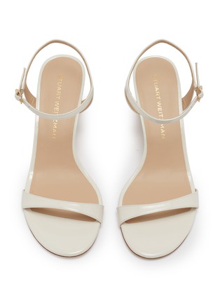 细节 - 点击放大 - STUART WEITZMAN - Babette 85 Patent Leather Heeled Sandals