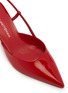 细节 - 点击放大 - STUART WEITZMAN - Vinnie 50 Patent Leather Slingback Pumps