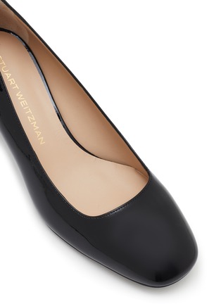 细节 - 点击放大 - STUART WEITZMAN - Stuart Power 50 Patent Leather Pumps