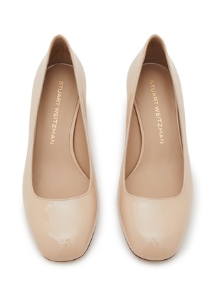 细节 - 点击放大 - STUART WEITZMAN - Stuart Power 50 Patent Leather Pumps