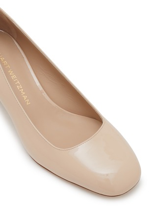 细节 - 点击放大 - STUART WEITZMAN - Stuart Power 50 Patent Leather Pumps