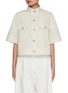 首图 - 点击放大 - MO&CO. - Cargo Cropped Cotton Blend Shirt Jacket