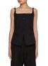 首图 - 点击放大 - MO&CO. - Square Neckline Wool Blend Top