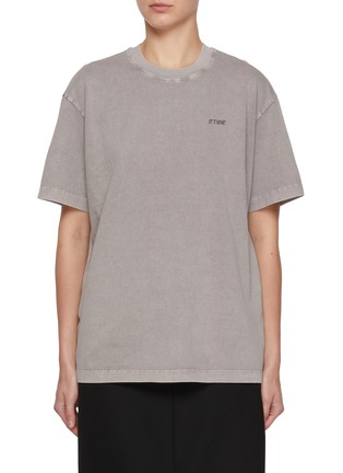 首图 - 点击放大 - MO&CO. - Back Cat Graphic Cotton T-shirt