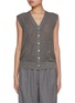 首图 - 点击放大 - MO&CO. - V-neck Knitted Wool Cardigan
