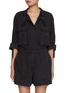 首图 - 点击放大 - MO&CO. - V-neck Drawstring Cargo Jumpsuit