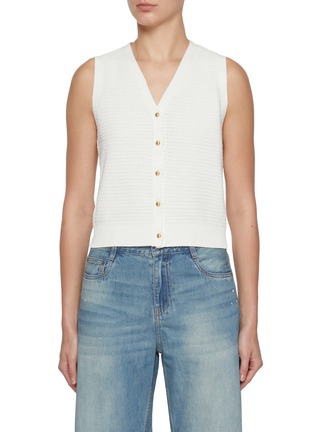 首图 - 点击放大 - MO&CO. - V-neck Knit Gilet