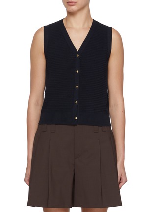 首图 - 点击放大 - MO&CO. - V-neck Knit Gilet