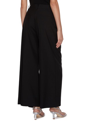 背面 - 点击放大 - MO&CO. - Pleated Wide Leg Wool Blend Pants