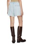 背面 - 点击放大 - MO&CO. - Drawstring Light Wash Denim Shorts