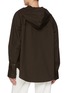 背面 - 点击放大 - MO&CO. - Hooded Shirt Jacket