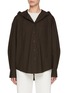 首图 - 点击放大 - MO&CO. - Hooded Shirt Jacket