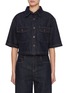 首图 - 点击放大 - MO&CO. - Boxy Dark Wash Denim Jacket