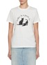 首图 - 点击放大 - MO&CO. - Cat Graphic Cotton T-shirt