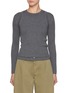 首图 - 点击放大 - MO&CO. - Crewneck Layered Knit Cardigan