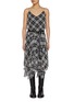 首图 - 点击放大 - MO&CO. - Checkered Asymmetrical Dress
