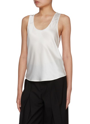 细节 - 点击放大 - MO&CO. - Layerd Sleeveless Maxi Dress