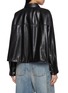 背面 - 点击放大 - MO&CO. - Faux Leather Bike Jacket