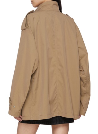 背面 - 点击放大 - MO&CO. - Drawstring Cotton Jacket