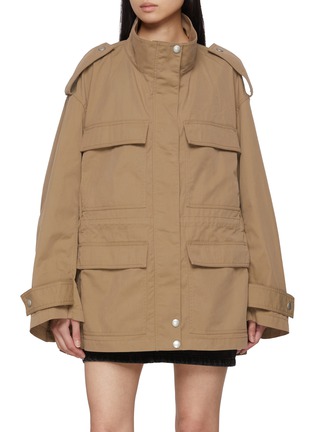 首图 - 点击放大 - MO&CO. - Drawstring Cotton Jacket