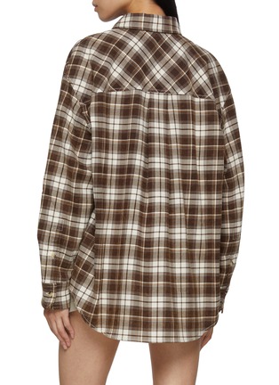 背面 - 点击放大 - MO&CO. - Long Sleeve Chequered Shirt