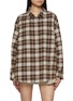 首图 - 点击放大 - MO&CO. - Long Sleeve Chequered Shirt