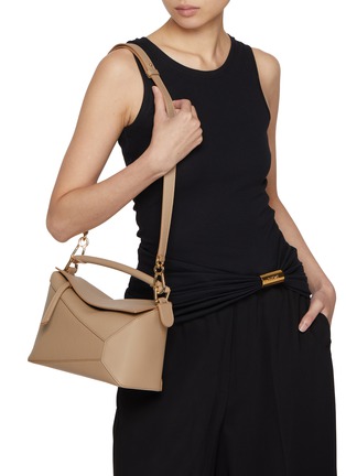 正面 -点击放大 - LOEWE - Small Puzzle Edge Soft Grained Leather Bag
