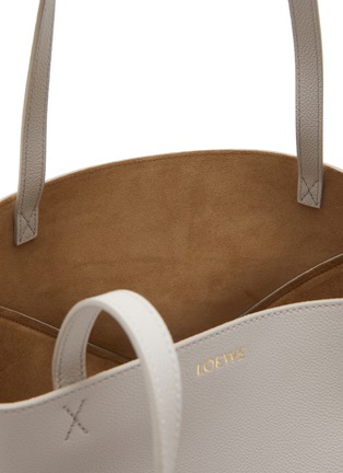 细节 - 点击放大 - LOEWE - Medium Puzzle Fold Leather Tote Bag