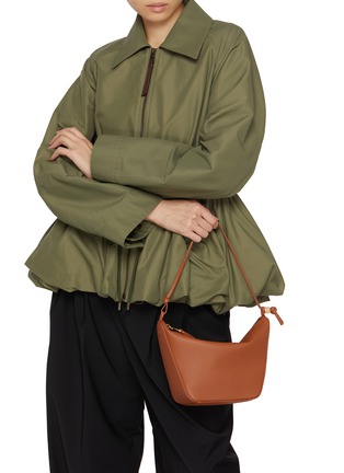 正面 -点击放大 - LOEWE - Mini Hammock Leather Hobo Bag