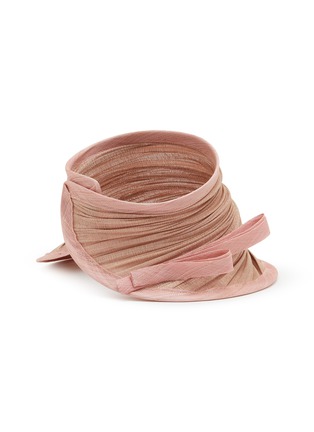 模特儿示范图 - 点击放大 - LANE’S - Foldable Buntal Lurex Hat