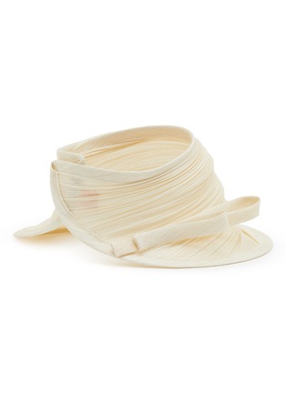 模特儿示范图 - 点击放大 - LANE’S - Foldable Buntal Lurex Hat