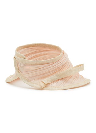 模特儿示范图 - 点击放大 - LANE’S - Foldable Buntal Lurex Hat