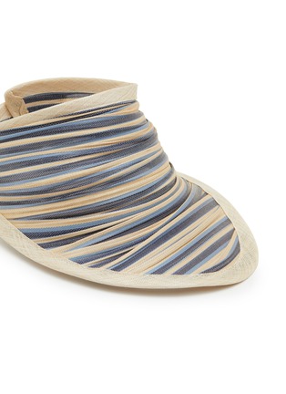 细节 - 点击放大 - LANE’S - Foldable Buntal Lurex Visor