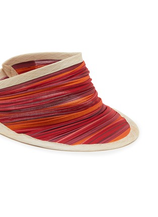 细节 - 点击放大 - LANE’S - Foldable Buntal Lurex Visor