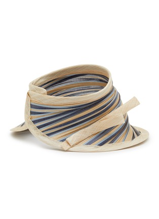 模特儿示范图 - 点击放大 - LANE’S - Foldable Buntal Lurex Hat