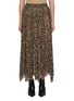 首图 - 点击放大 - NOIR - Leopard Print Silk Maxi Skirt