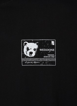  - WE11DONE - 纯棉印花 T 恤