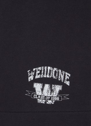  - WE11DONE - 纯棉松紧腰短裤