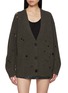 首图 - 点击放大 - NOIR - Ribbed Wool Cashmere Knit Cardigan