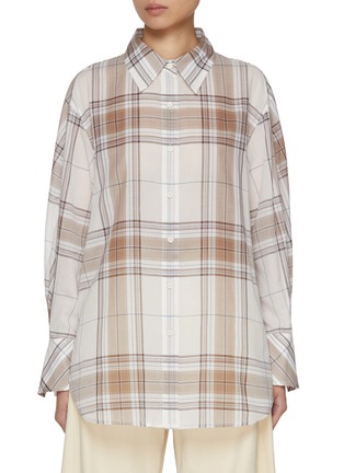 首图 - 点击放大 - EDITION - Long Sleeve Chequered Shirt